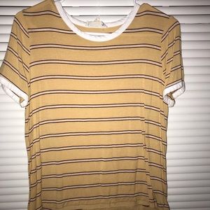 Pink republic striped t-shirt